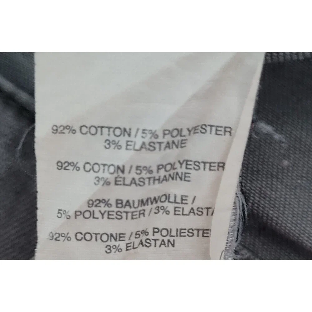 J. Crew Toothpick Jeans Womens 27 Stretch Gray Skinny